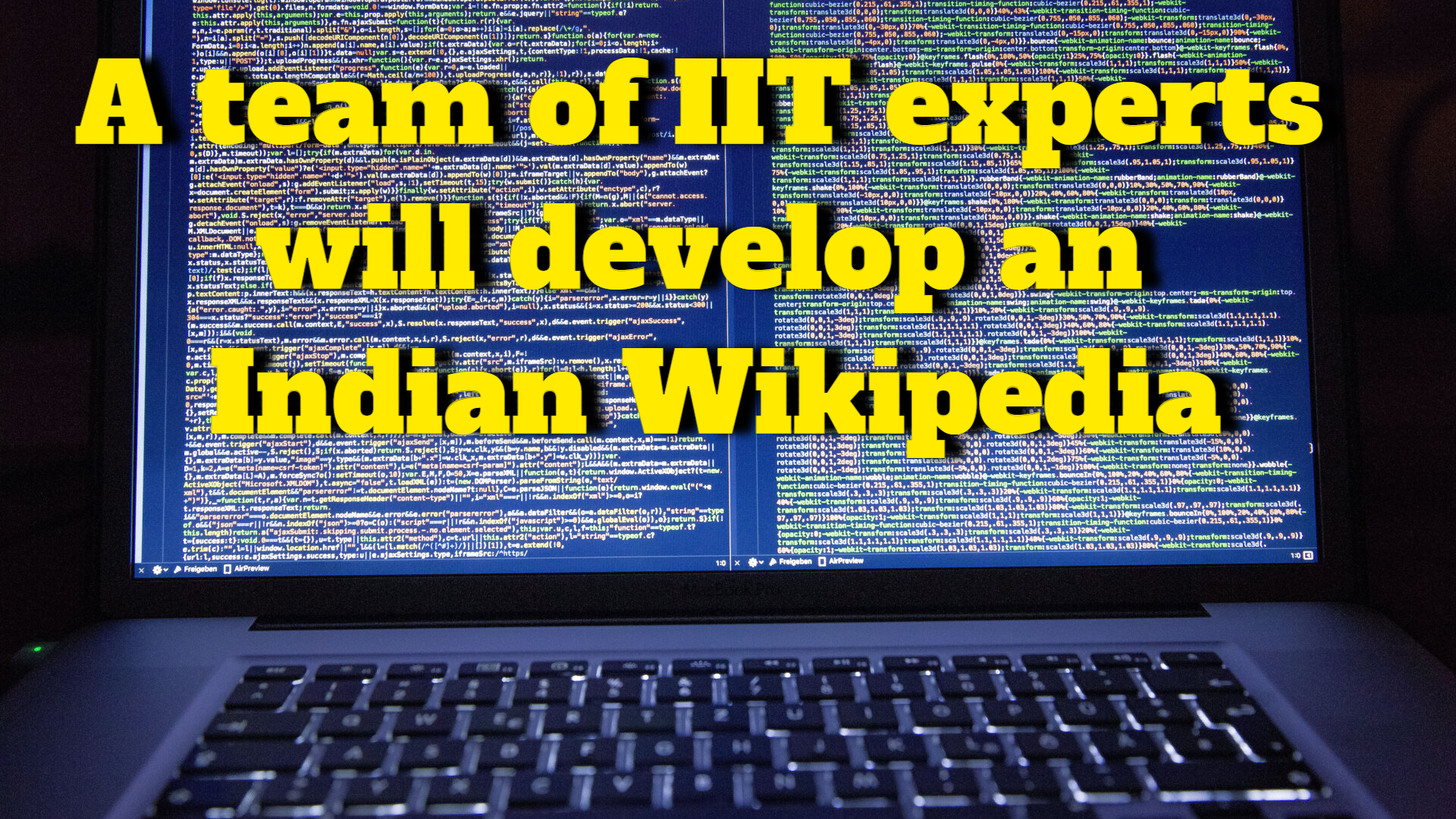 Center brings IIT experts on board to develop Indian version of Wikipedia