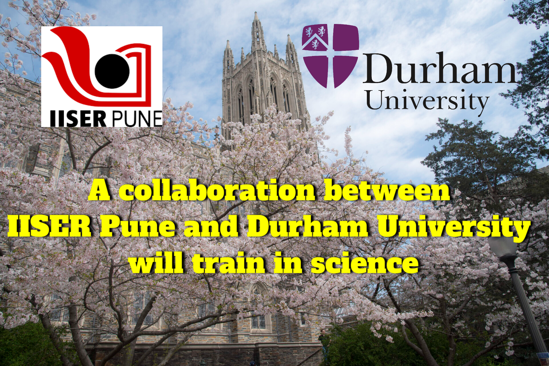 In partnership with Durham University, IISER Pune will prepare college professors to teach science