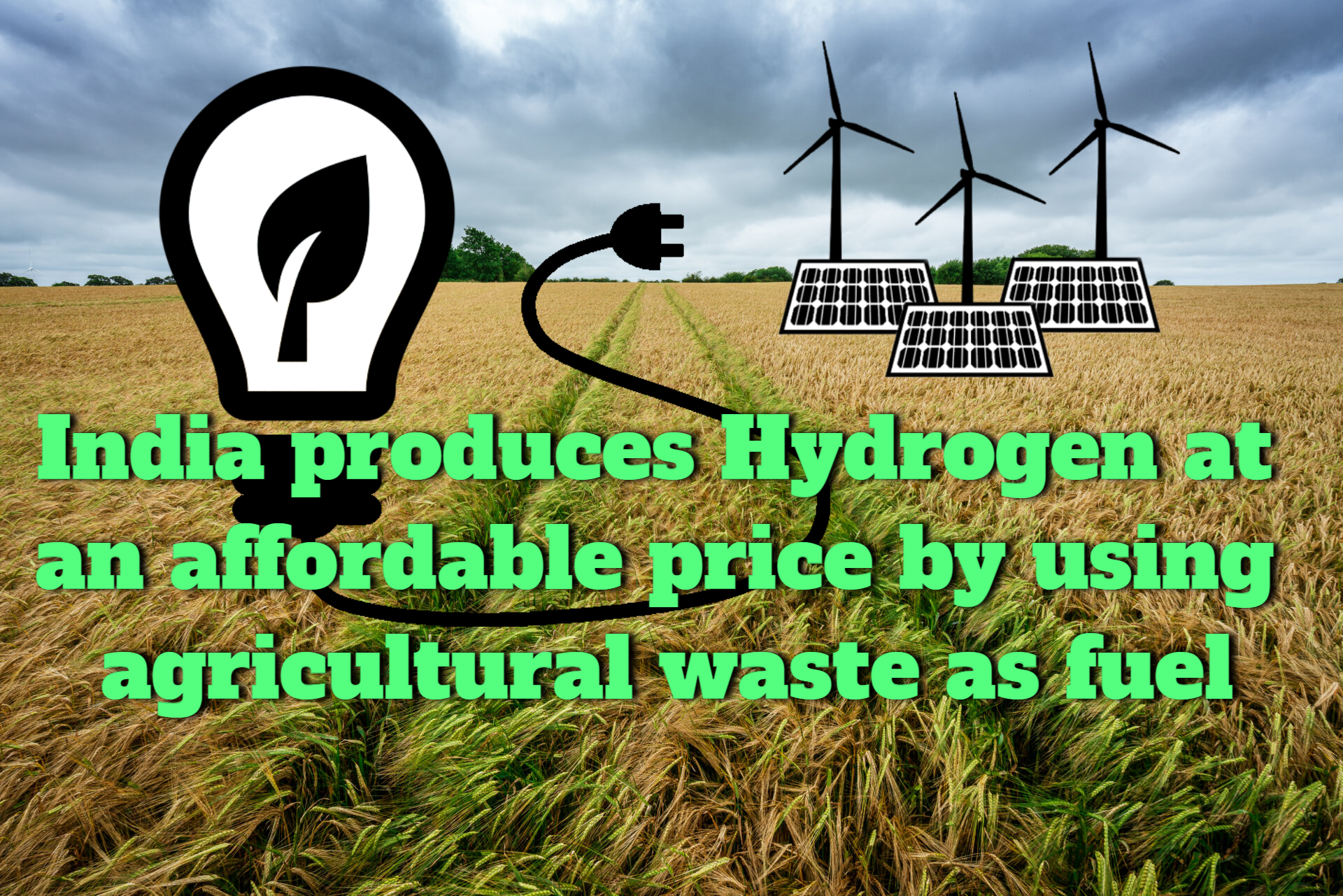 Using agricultural waste as fuel, India produces Hydrogen at an economical cost